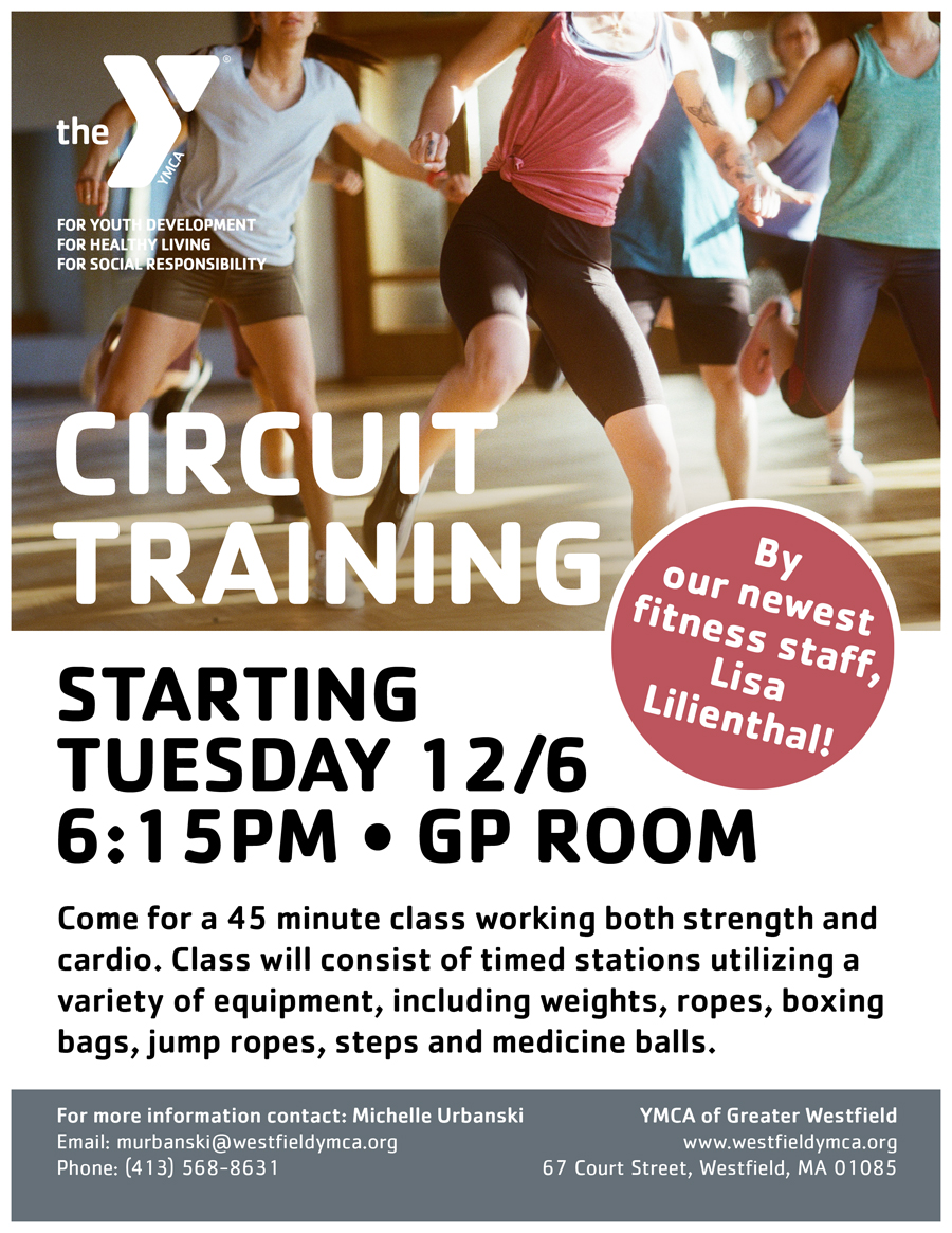 NEW Circuit Training YMCA of Greater Westfield